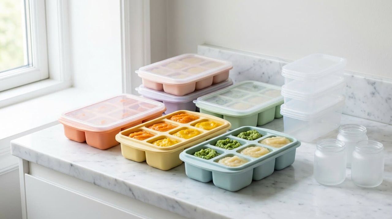 Freezing Baby Food: How Long It Keeps, Containers & Safe Thawing