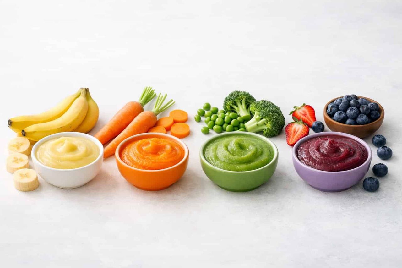 Baby Food Puree Ideas: Easy, Healthy and Homemade Guide for Stage 1 and Beyond