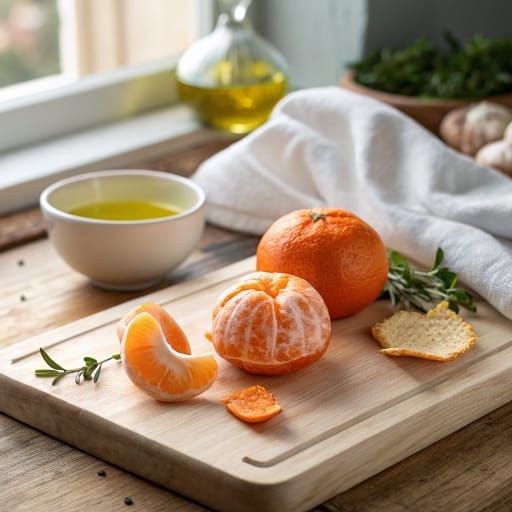 Clementine baby food from 6 months Clementine for babies - baby food and BLW preparation