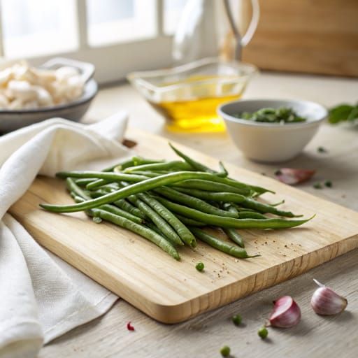 Green Beans baby food from 6 months Green Beans for babies - baby food and BLW preparation