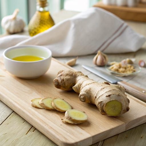 Ginger baby food from 6 months Ginger for babies - baby food and BLW preparation