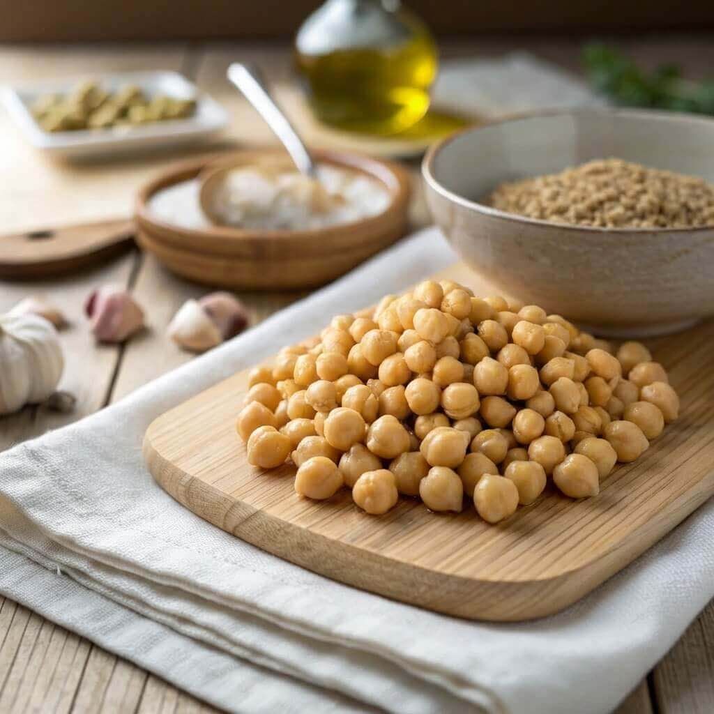 Chickpea for babies - baby food and BLW preparation