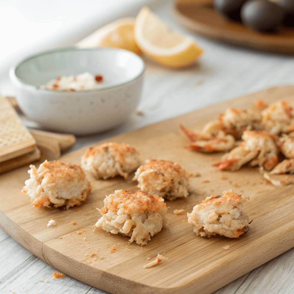 Crab baby food from 6 months Crab for babies - baby food and BLW preparation