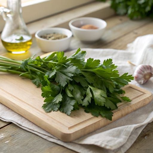 Parsley baby food from 6 months Parsley for babies - baby food and BLW preparation