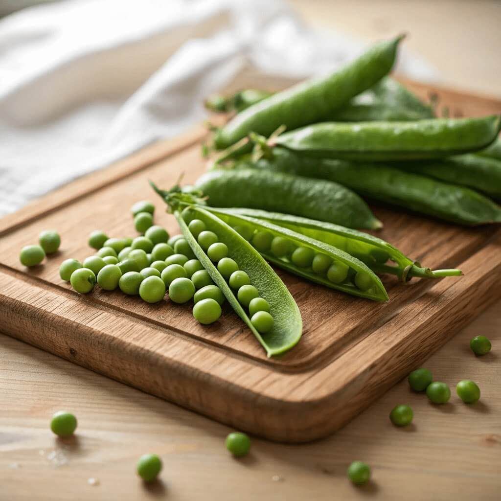 Peas baby food from 6 months Peas for babies - baby food and BLW preparation