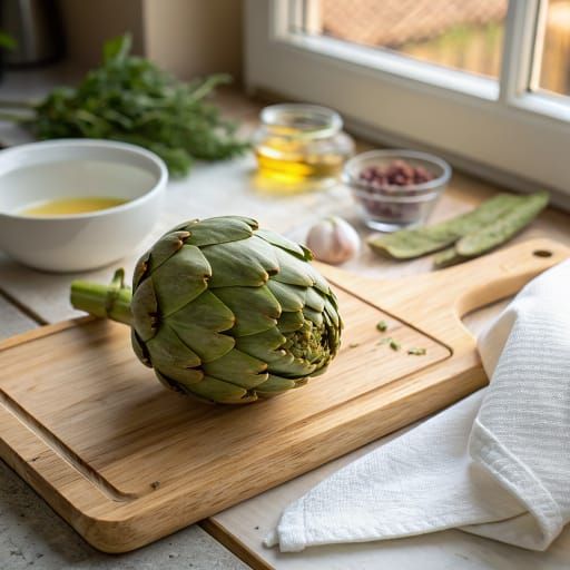 Artichoke baby food from 6 months Artichoke for babies - baby food and BLW preparation