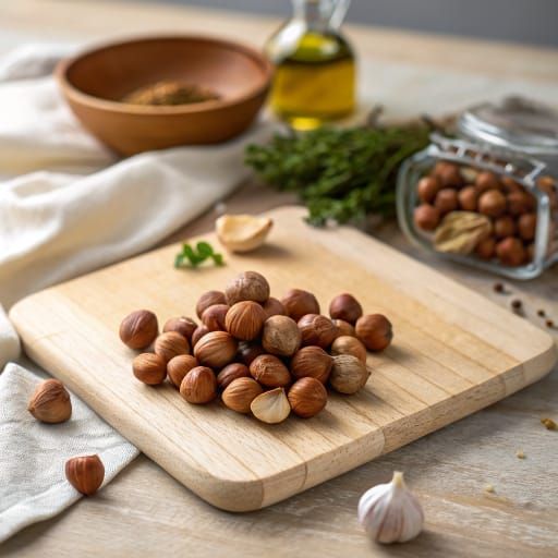 Hazelnut baby food from 6 months Hazelnut for babies - baby food and BLW preparation