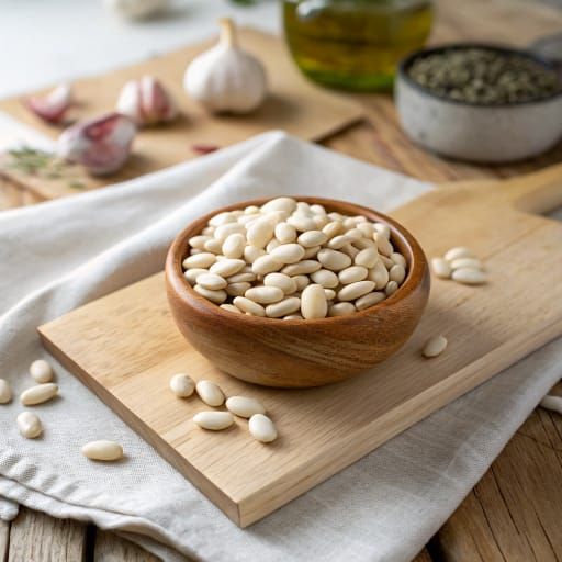 White Beans baby food from 6 months White Beans for babies - baby food and BLW preparation