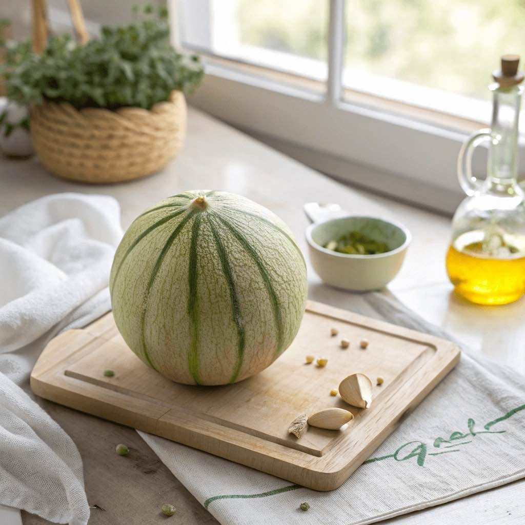 Melon baby food from 6 months Melon for babies - baby food and BLW preparation