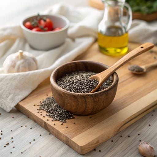 Chia Seeds baby food from 6 months Chia Seeds for babies - baby food and BLW preparation