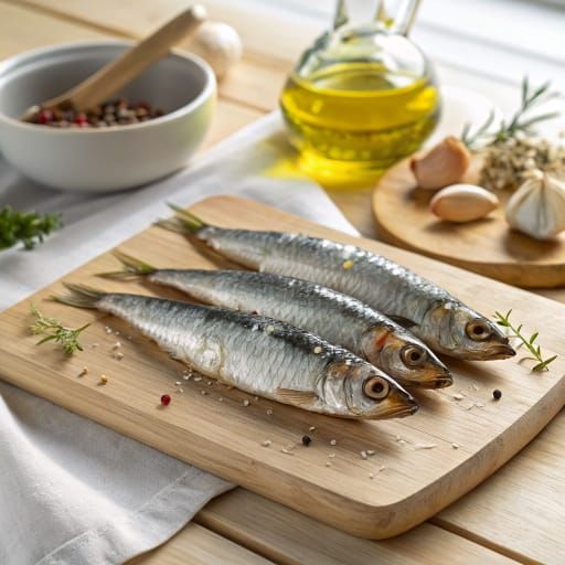 Sardines baby food from 6 months Sardines for babies - baby food and BLW preparation
