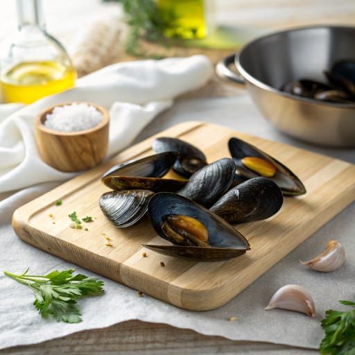 Mussels baby food from 6 months Mussels for babies - baby food and BLW preparation